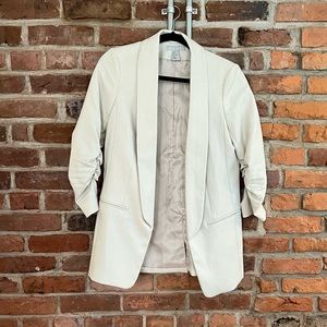 H&M Light Beige Blazer Size US 6